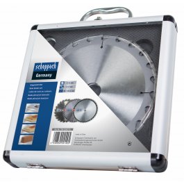 Scheppach 7901200715 Sada 3 pilových kotúčov 210 mm