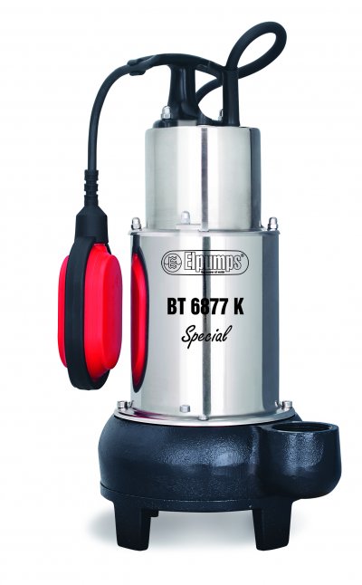 ELPUMPS BT 6877 K Special Kalové čerpadlo do septiku s reznými nožami 1600 W