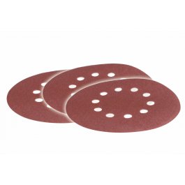 Scheppach 7903301701 Sada brúsnych papierov ø 125 mm pre BTS 700, 3 ks