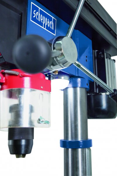 Scheppach DP 18 VARIO Stojanová vŕtačka s krížovým laserom 550 W