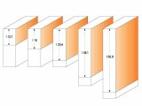 CMT Orange Tools CMT C906 Orezávacia fréza, rovné zuby - D12,7x12,7 B12,7 S=8 HM