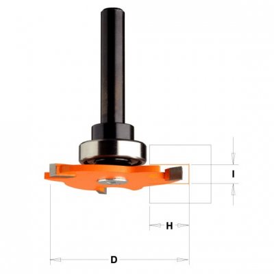 CMT Orange Tools C923 Tanierová drážkovacia fréza - D47,5x3 H12,8 S=8 HM