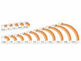 CMT Orange Tools CMT C938 Zaobľovacia fréza vydutá - R1,6 D15,9x12,7 S=8 HM