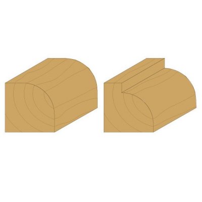 CMT Orange Tools CMT C938 Zaobľovacia fréza vydutá - R1,6 D15,9x12,7 S=8 HM