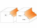 CMT Orange Tools CMT C944 Profilová fréza s ložiskom - R4 D28,7x13 S=8 HM