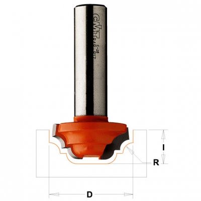 CMT Orange Tools CMT C948 Profilová fréza čelná - R4 D19x13 S=8 HM