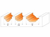 CMT Orange Tools CMT C948 Profilová fréza čelná - R4 D19x13 S=8 HM