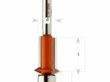 CMT Orange Tools CMT C953 Orezávacia fréza s V britom - D12,7x19 L 25,4 S=8 HM