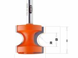 CMT Orange Tools CMT C954 Fréza polkruhová vydutá - R4,75 D25,4x22 S=8 HM