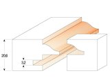 CMT Orange Tools CMT C955 Sada pro rám a výplň se sklem - 3ks S=12 HM