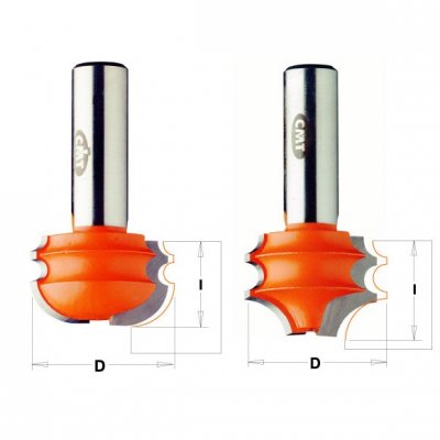 CMT Orange Tools C956 profilová sada - D31,7x19 profil B S=12 HM