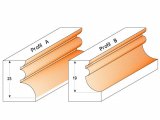 CMT Orange Tools C956 profilová sada - D31,7x19 profil B S=12 HM