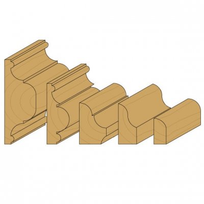 CMT Orange Tools C956 profilová sada - D31,7x19 profil B S=12 HM