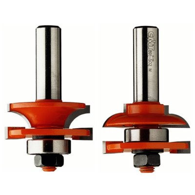 CMT Orange Tools CMT C991 Sada fréz pro rám výplně - D44,4 t18-22 profil B S=12 HM