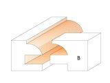 CMT Orange Tools CMT C991 Sada fréz pro rám výplně - D44,4 t18-22 profil B S=12 HM
