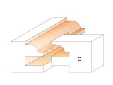 CMT Orange Tools CMT C991 Sada fréz pro rám výplně - D44,4 t18-22 profil B S=12 HM