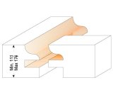 CMT Orange Tools CMT C991 Sada fréz pro rám výplně - D31,75 t11-17,5 S=12 HM