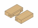 CMT Orange Tools C24000604 Lamelovací kotúč pre lamelové spoje D100x3,96, d22, Z6, HM střídavý zub