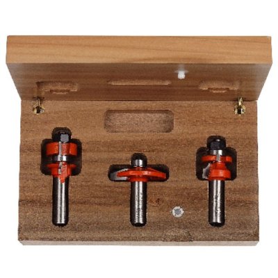CMT Orange Tools C90002411 Sada fréz dvierková - 3ks sada S=8 HM