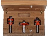 CMT Orange Tools C90002411 Sada fréz dvierková - 3ks sada S=8 HM