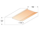 CMT Orange Tools C90002411 Sada fréz dvierková - 3ks sada S=8 HM