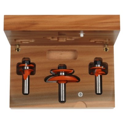 CMT Orange Tools C90051811 Sada fréz dvierková obojstranná - 3ks profil A S=12 HM