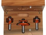 CMT Orange Tools C90051811 Sada fréz dvierková obojstranná - 3ks profil A S=12 HM
