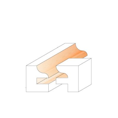CMT Orange Tools C90051811 Sada fréz dvierková obojstranná - 3ks profil A S=12 HM
