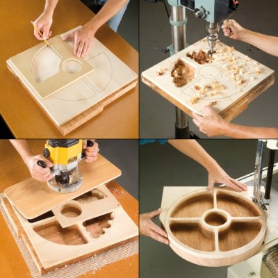 CMT Orange Tools CBTS-002 Sada - šablóny pre dlabané misky 2 ks, + fréza,  S=12