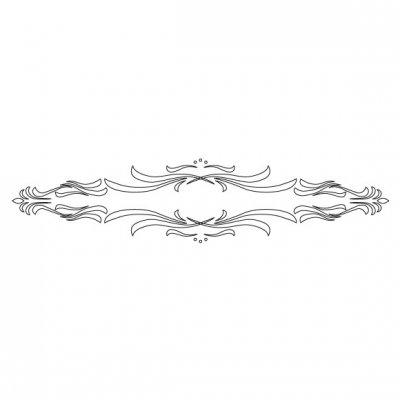 CMT Orange Tools CRCS-402 Šablóna na ornamenty na trámy KLASIK 550x120 mm