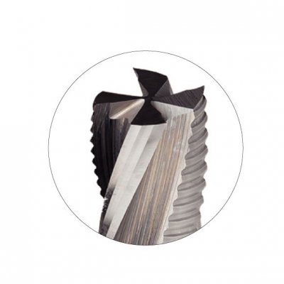 IGM Professional F197-18001  Špirálová fréza s lámačmi triesok pozitívna Z2+2 - D18x55 L110 S=18