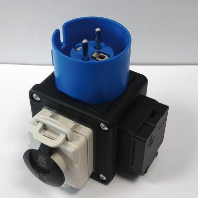 IGM Professional FRT2-997 Bezpečnostný elektrický stop vypínač 230 V pre frézovacie stolíky
