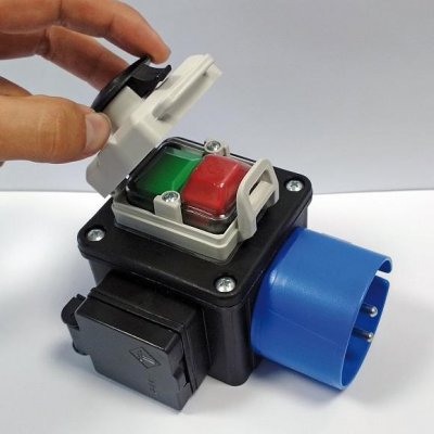 IGM Professional FRT2-997 Bezpečnostný elektrický stop vypínač 230 V pre frézovacie stolíky