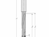 IGM Professional F464-16011 Dlabacia fréza na dvere žiletková HM D16x23 L150mm S=16 Z2