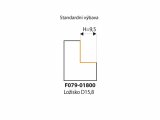 IGM Professional F049 Falcovacia žiletková fréza - H9,5 D34,9x12 L55 S=8 HM