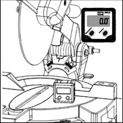 IGM Fachman FDU-001 Digitálny uhlomer +/- 180°