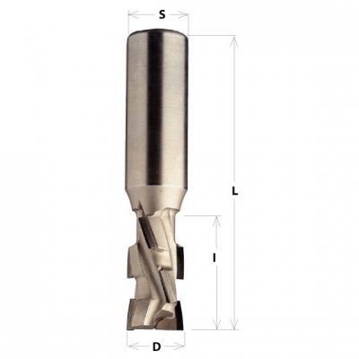 IGM Fachman M172-20031 Diamantová fréza Z2+2 - D20x27 L85 S=20x50 (6DP+1HM)
