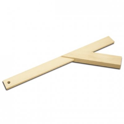 IGM Fachman M975-01001 Drevený uholník 45°-135°, 400x140x20 mm