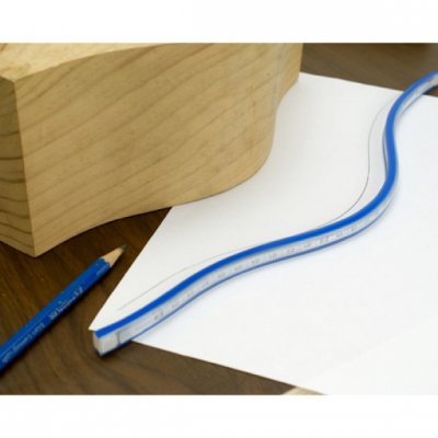 IGM Fachman MOP090 Ohybné pravítko 90 cm pre kreslenie kriviek