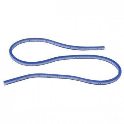 IGM Fachman MOP090 Ohybné pravítko 90 cm pre kreslenie kriviek
