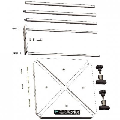 IGM Professional FMR3000 Prípravok pre frézovanie elíps a kružníc