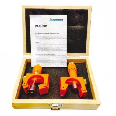 IGM Professional MUN-001 Magnetický ustavovač hobľovacích nožov, sada 2 ks