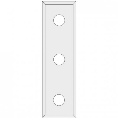 IGM Professional N012-50015  Žiletka tvrdokovová Z4 N012 - 50x9x1,5 LaminoMDF