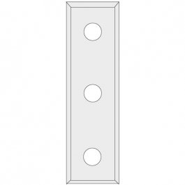 IGM Professional N012-50015  Žiletka tvrdokovová Z4 N012 - 50x9x1,5 LaminoMDF