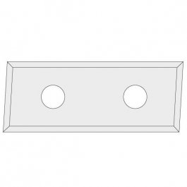 IGM Professional N017-49545LH  Žiletka tvrdokovová Z4 zkosená 3° N017 - 48,3x12x1,5 LH UNI