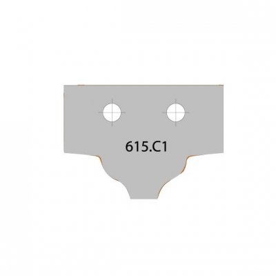 CMT Orange Tools C615C1 Profilový HM nôž C1 pre frézu C615