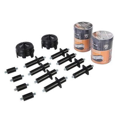 IGM Hobby 128-518609 Sada - protišmykové podložky Master Kit Cookie Plus + podstavce 20 ks