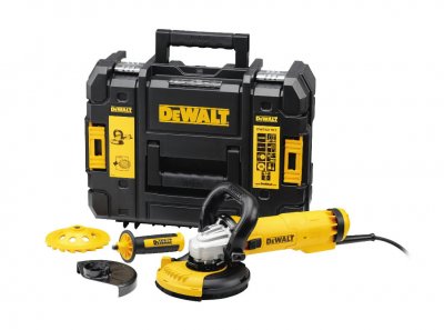 DeWALT DWE4217KT Uhlová brúska na brúsenie betónu 125 mm, 1200 W