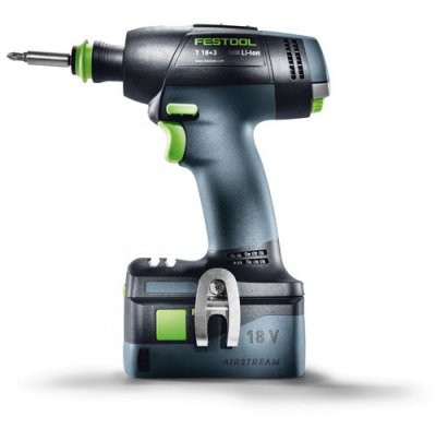 FESTOOL 574758 Akumulátorový vŕtací skrutkovač T 18+3 Li 5,2-Set