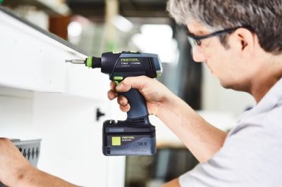 FESTOOL 574758 Akumulátorový vŕtací skrutkovač T 18+3 Li 5,2-Set